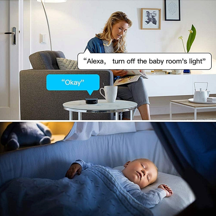 120型 WiFi智能牆壁輕觸開關，美規