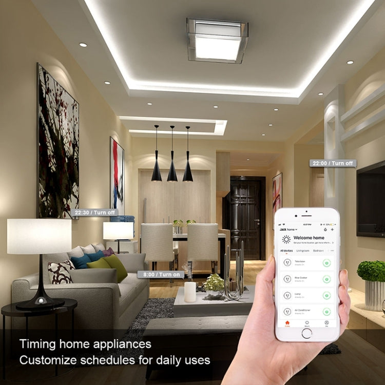 120型 WiFi智能牆壁輕觸開關，美規