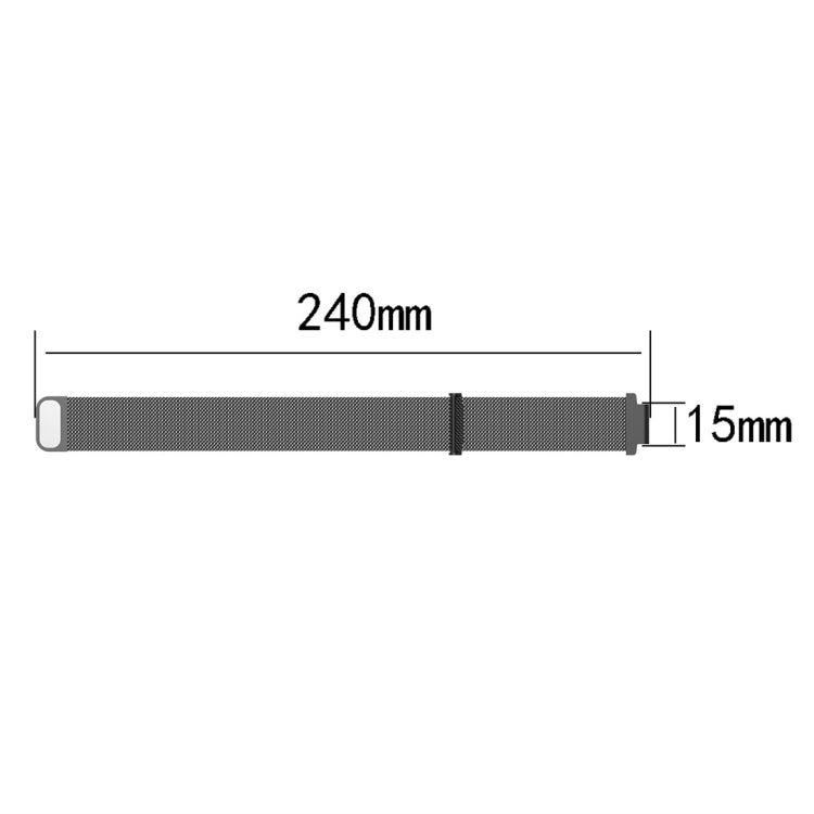 適用於佳明 Forerunner 235 26cm 智能手錶米蘭尼斯錶帶