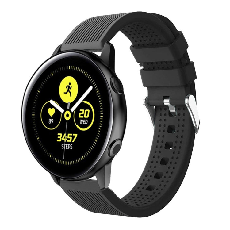 適用於佳明 Vivoactive 3 智能手錶川字紋硅膠錶帶