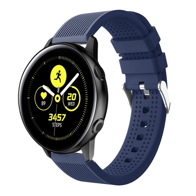 適用於佳明 Vivoactive 3 智能手錶川字紋硅膠錶帶