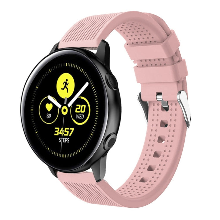 適用於佳明 Vivoactive 3 智能手錶川字紋硅膠錶帶
