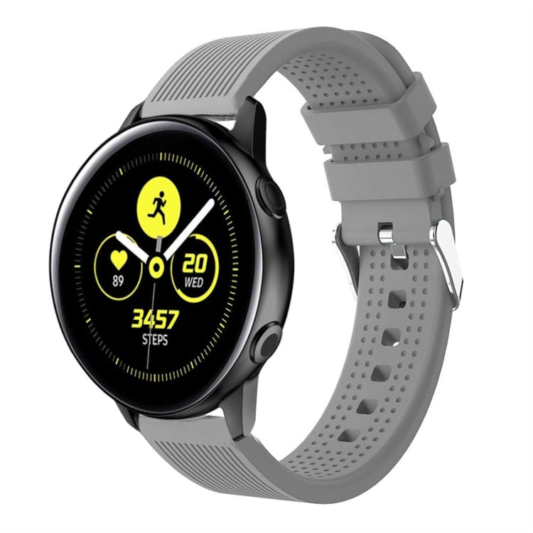 適用於佳明 Vivoactive 3 智能手錶川字紋硅膠錶帶