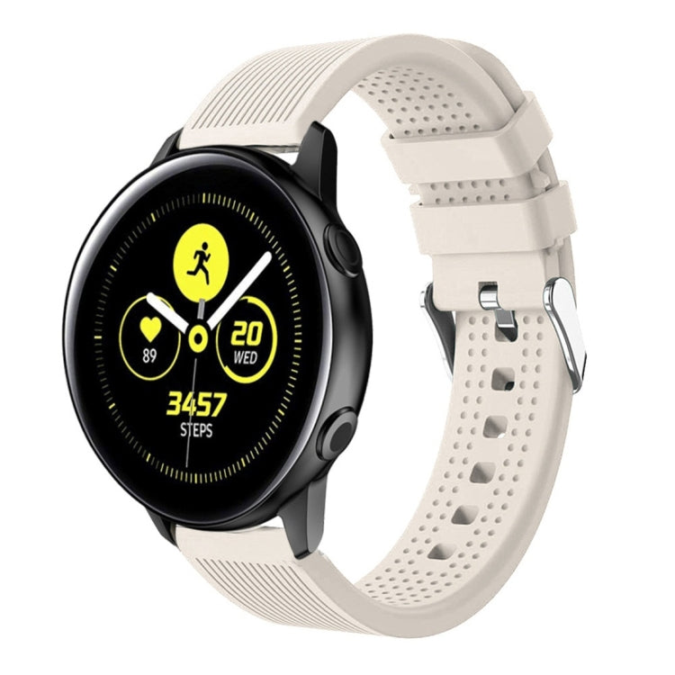 適用於佳明 Vivoactive 3 智能手錶川字紋硅膠錶帶