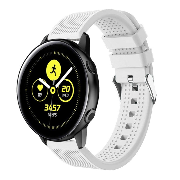 適用於佳明 Vivoactive 3 智能手錶川字紋硅膠錶帶