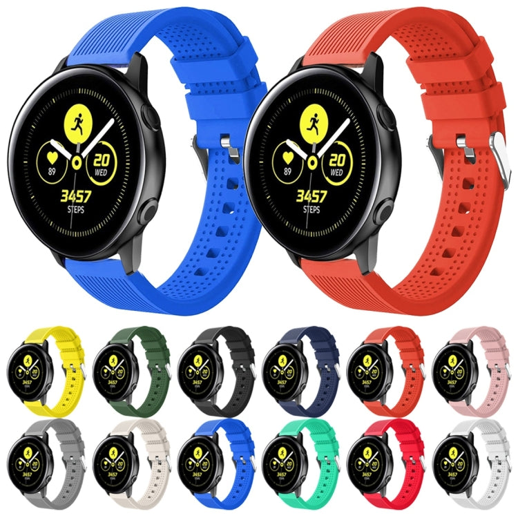 適用於佳明 Vivoactive 3 智能手錶川字紋硅膠錶帶