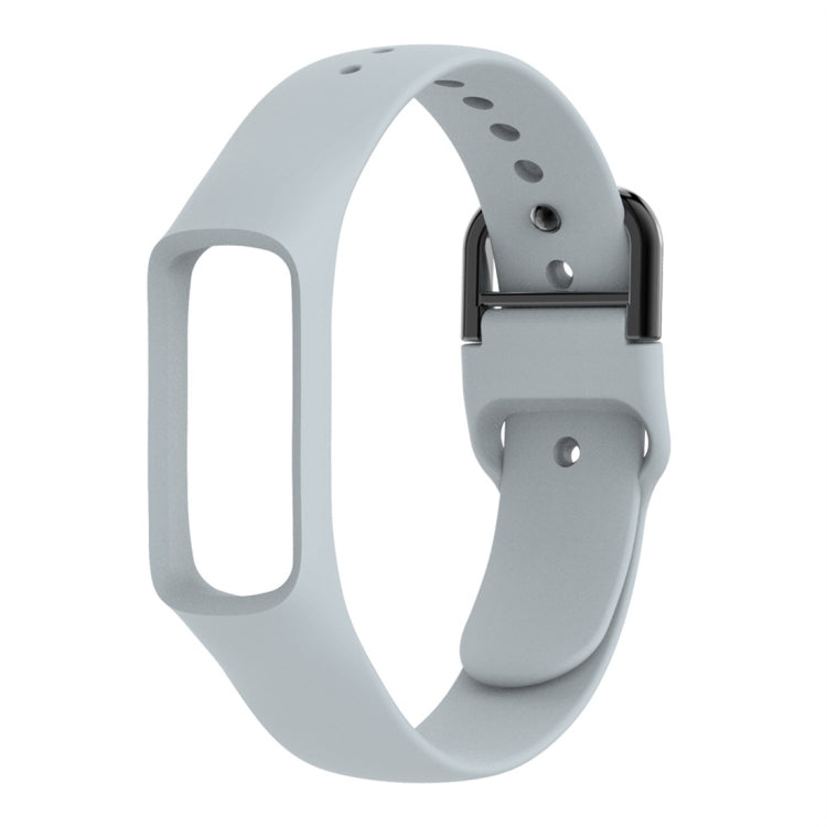 適用於三星 Galaxy Fit-e 智能手錶一體純色硅膠錶帶