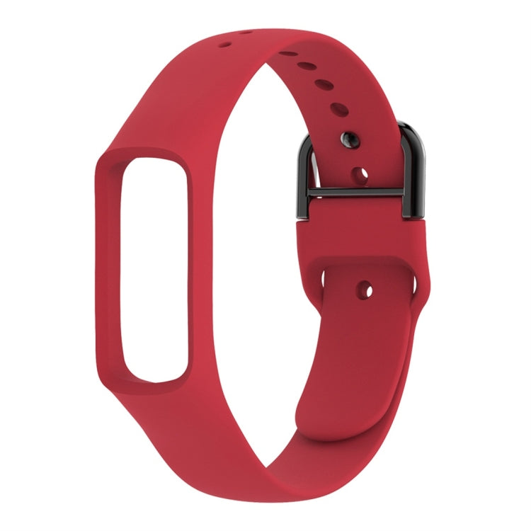 適用於三星 Galaxy Fit-e 智能手錶一體純色硅膠錶帶