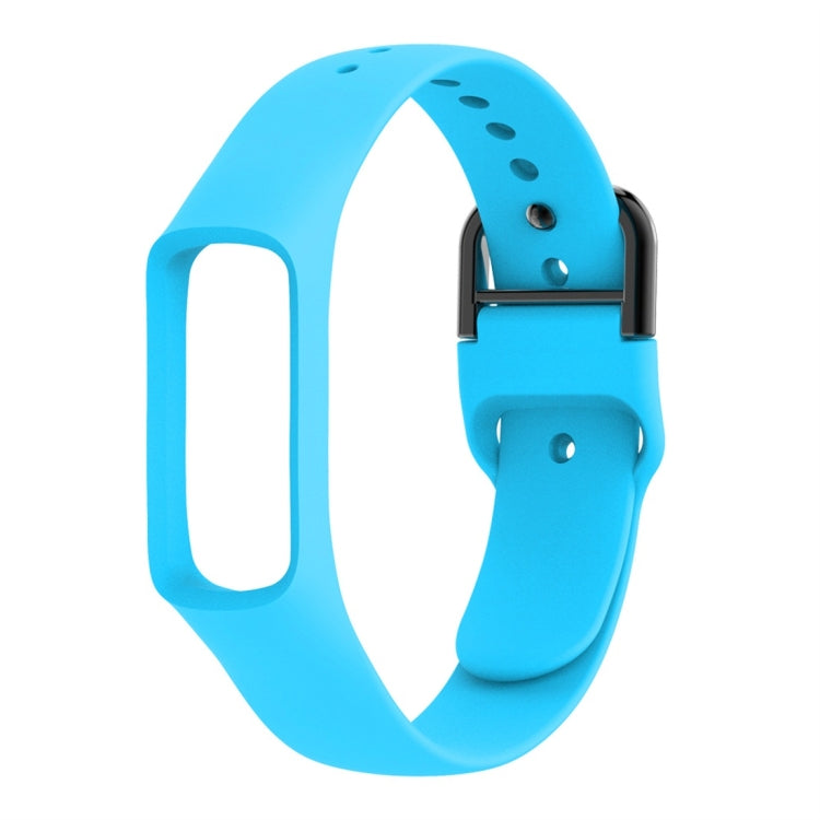 適用於三星 Galaxy Fit-e 智能手錶一體純色硅膠錶帶
