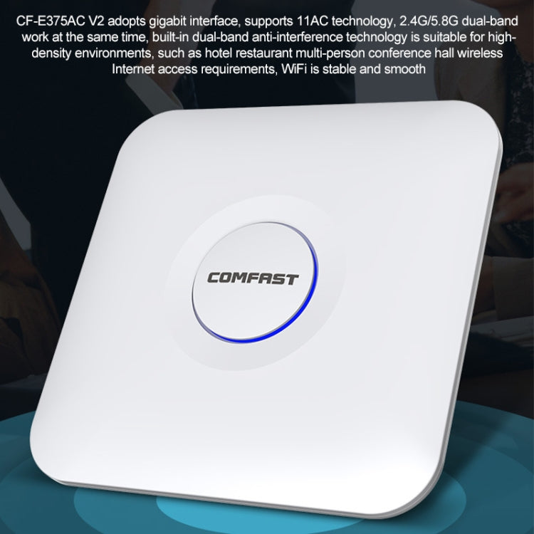 COMFAST CF-E375AC 1300Mbps 吸頂AP WiFi雙頻無線路由器
