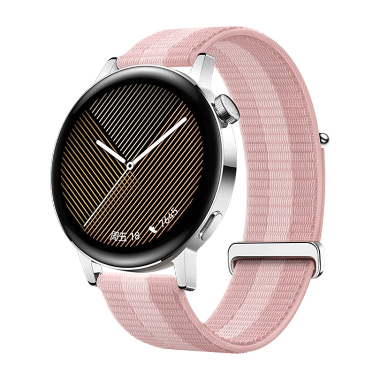 HUAWEI WATCH GT 3 時尚款智能手錶 42mm粉色編織錶帶 支持八通道心率監測 / 定位 / 7天續航 / NFC