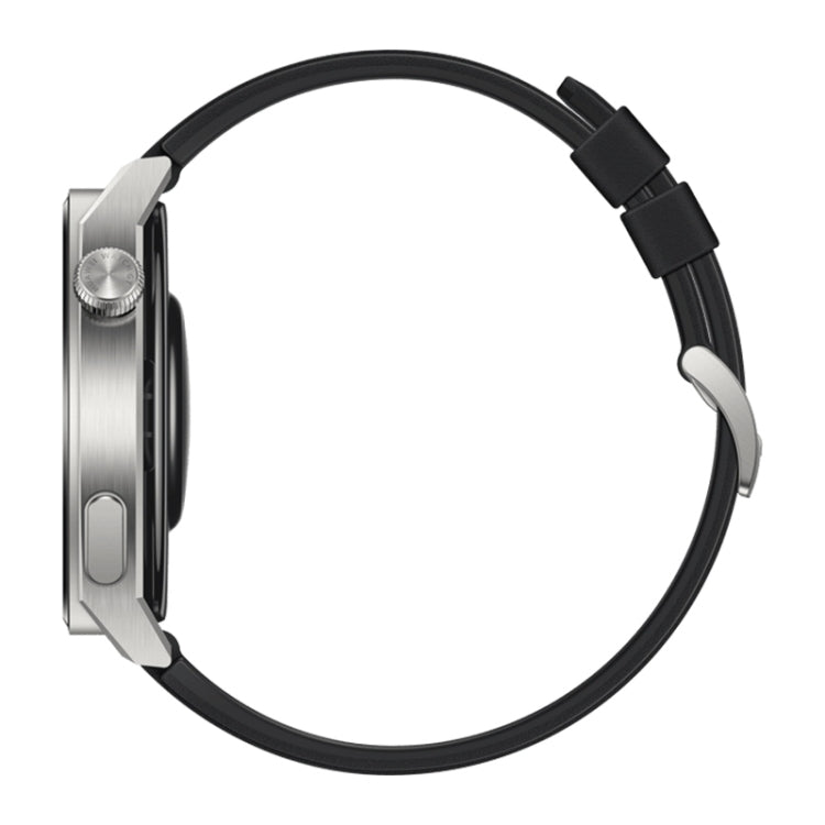 HUAWEI WATCH GT 3 Pro 時尚款智能手錶 46mm 灰色真皮錶帶 鈦金屬表體 支持心電分析/14天續航