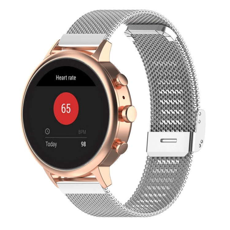 18mm 金屬網錶帶 適用於 化石女款Sport / Charter HR / Gen 4 Q Venture HR