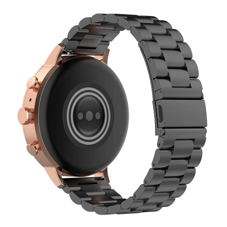 18mm 三珠鋼帶 適用於 化石女款Sport / Charter HR / Gen 4 Q Venture HR