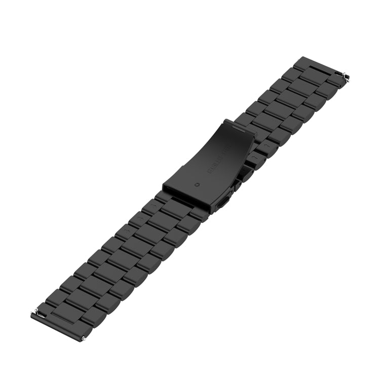 22mm 三珠鋼帶 適用於化石Hybrid Smartwatch HR，男款Gen 4 Explorist HR， 男款Sport