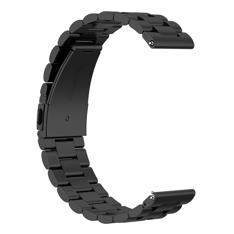22mm 三珠鋼帶 適用於化石Hybrid Smartwatch HR，男款Gen 4 Explorist HR， 男款Sport