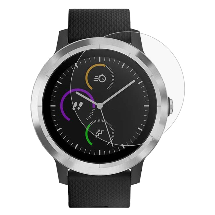 2片裝 恩凱草帽王子 佳明Vivoactive 3 智能手錶 0.2mm 9H表面硬度 2.15D弧邊 防爆鋼化玻璃膜