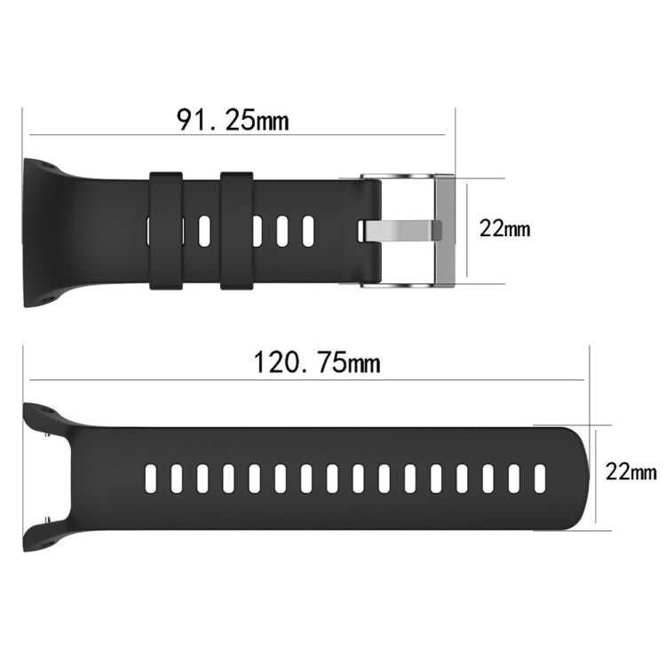 松拓 Trainer Wrist HR 硅膠替換錶帶 不含主體