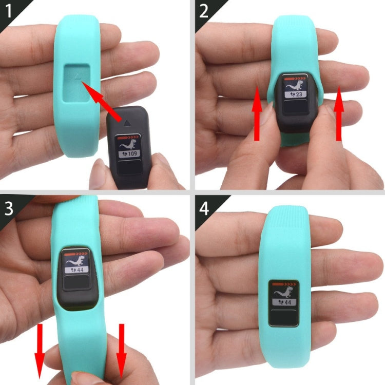 佳明 Vivofit JR 硅膠運動錶帶 不含主體 大號