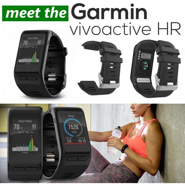 佳明 Vivoactive HR 硅膠運動錶帶 不含主體
