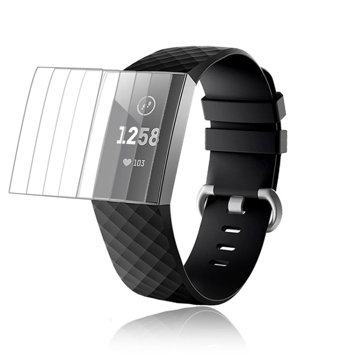 5片裝 適用於Fitbit Charge 3 / 4 TPU防爆膜, For Fitbit Charge 3