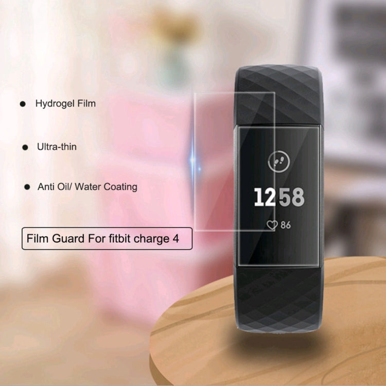 5片裝 適用於Fitbit Charge 3 / 4 TPU防爆膜, For Fitbit Charge 3
