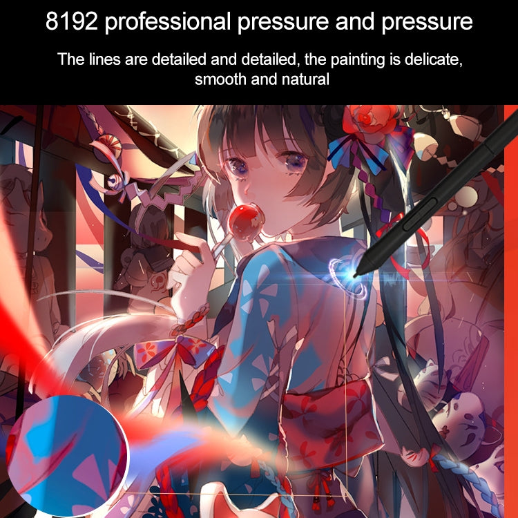 10Moons G10 手機平板電腦繪圖數位屏, 帶8192無源筆