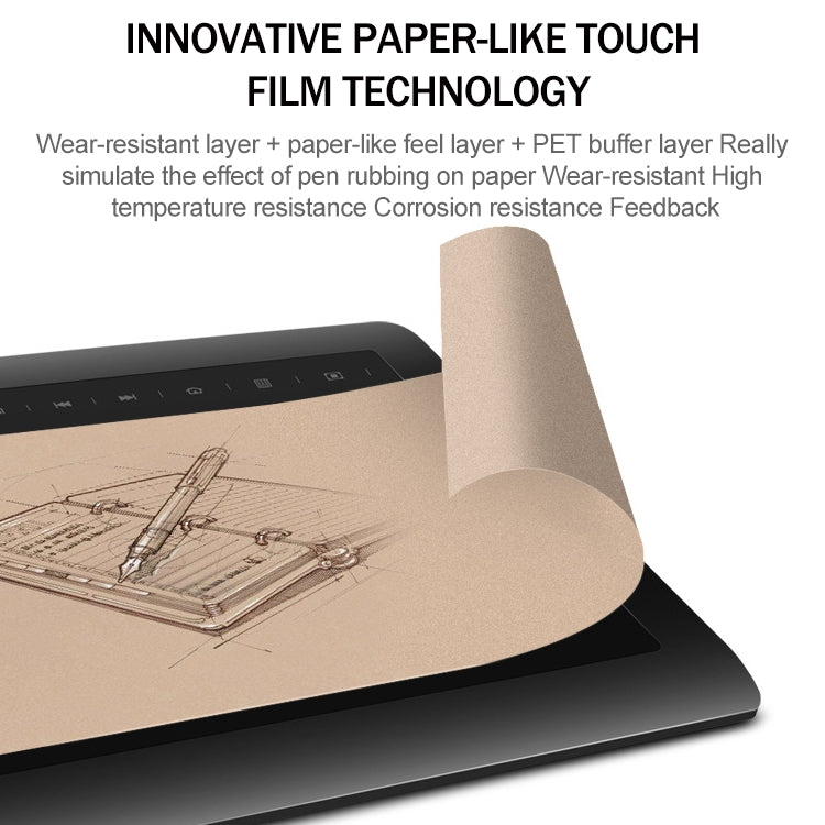 10Moons G10 手機平板電腦繪圖數位屏, 帶8192無源筆