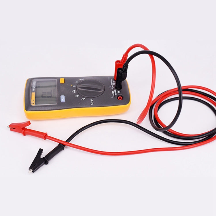 探針轉鱷魚夾 加粗測試線一套，長度1米