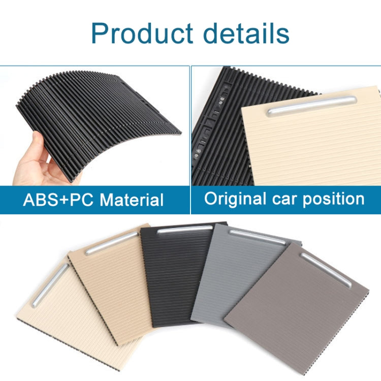 適用於大眾邁騰/CC/帕薩特 汽車中控台水杯架蓋板 左駕