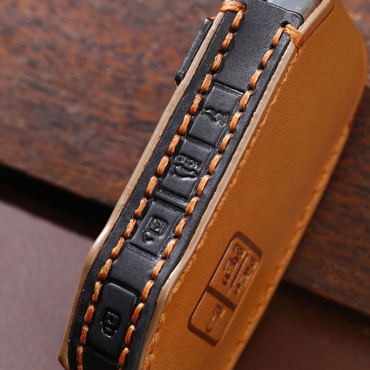 適用於 起亞 Carnival EX / SX Hallmo 汽車牛皮鑰匙包