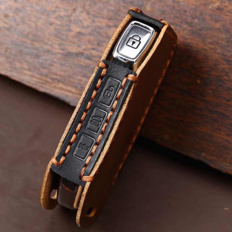 適用於 起亞 索蘭托 Hallmo 汽車牛皮鑰匙包