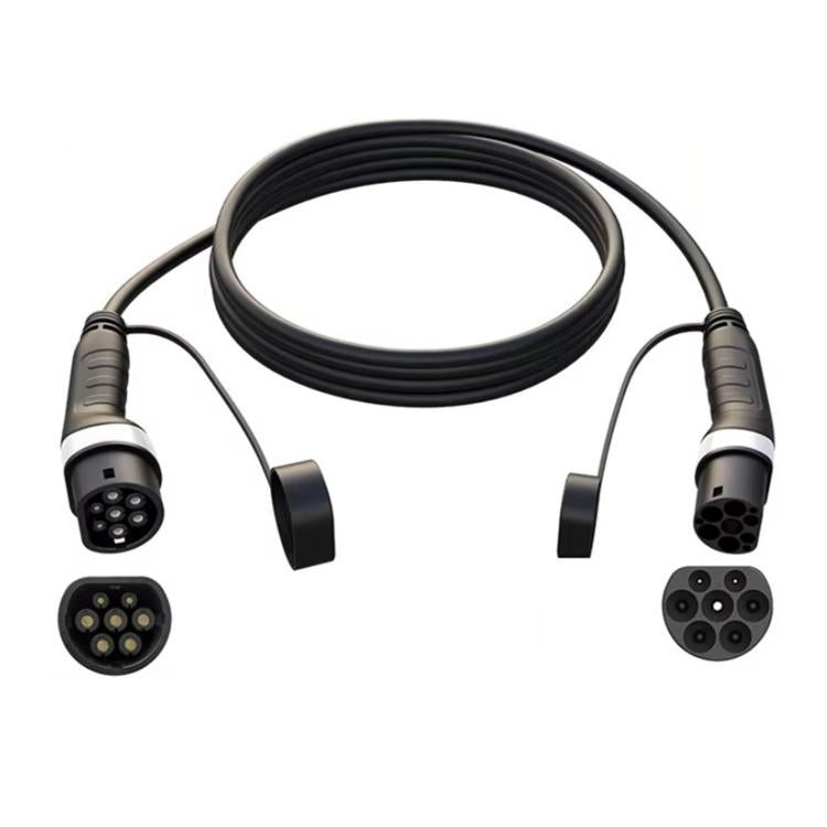 Feyree 歐標新能源電動車充電樁雙頭延長線, 480V 32A