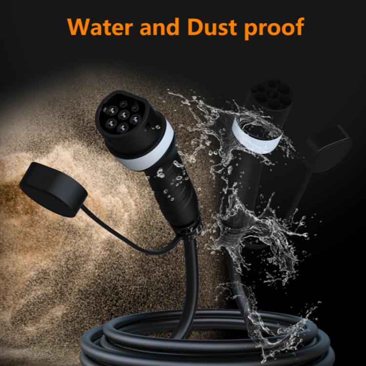 Feyree 歐標新能源電動車充電樁雙頭延長線, 480V 32A