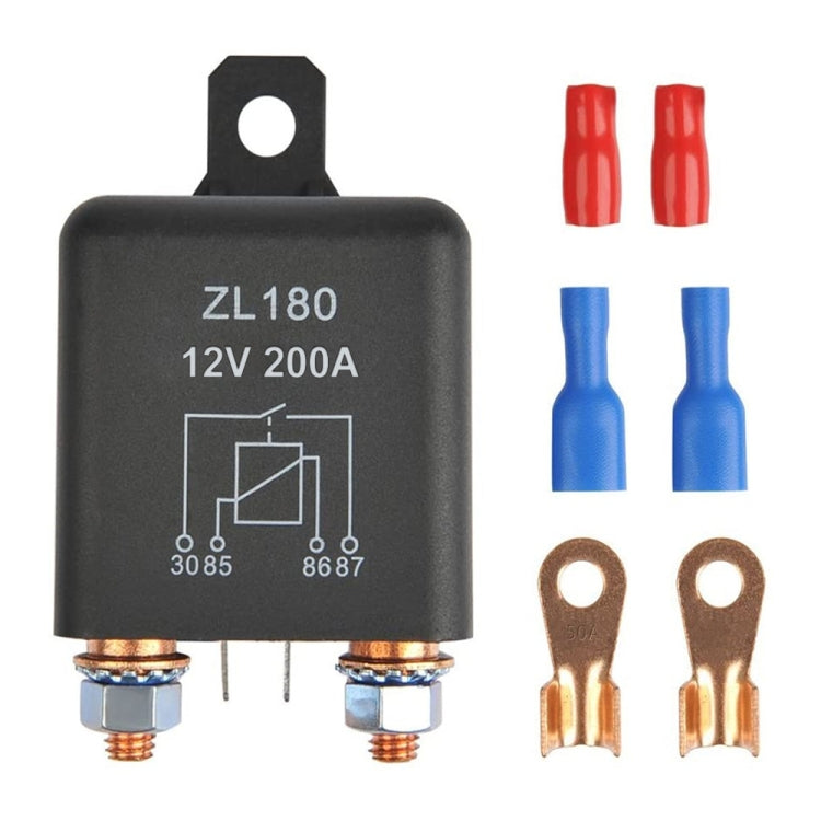 12V 200A 汽車繼電器 帶配件