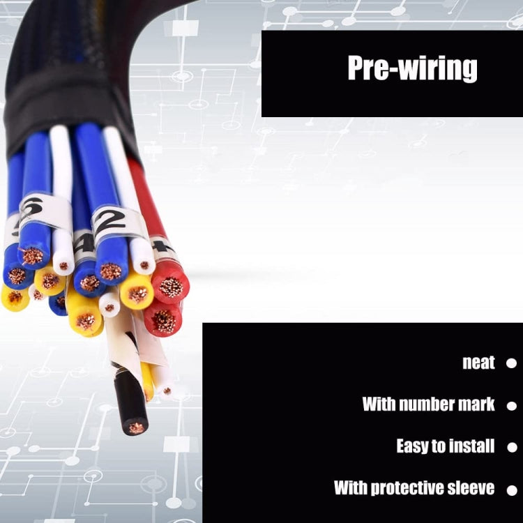 12V 5 Pin 汽車6路改裝保險絲和繼電器盒 帶預接線