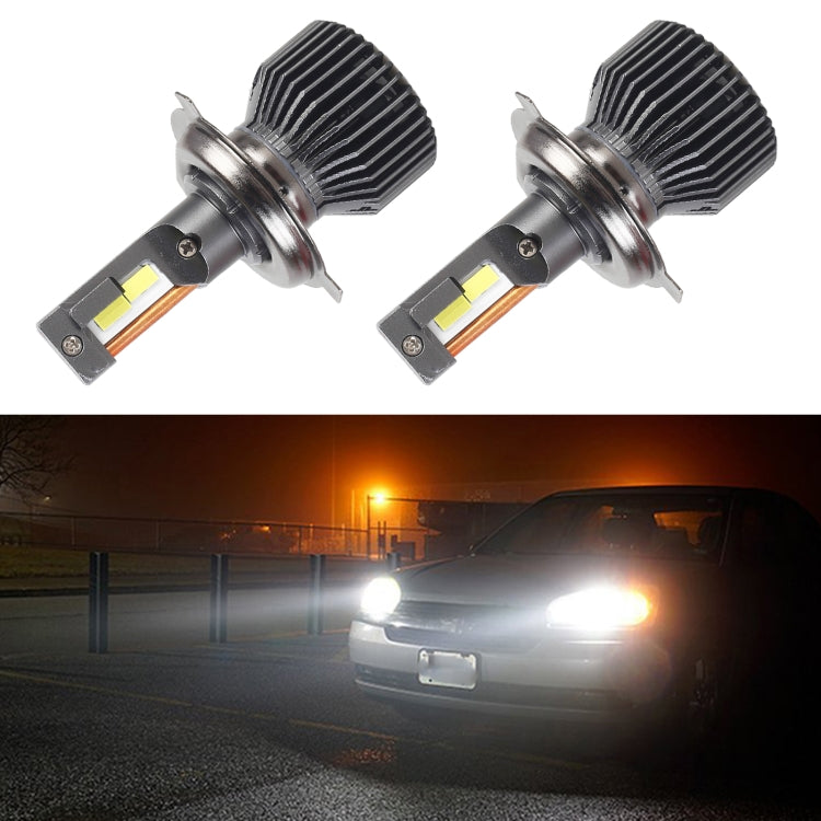 K11 一對裝 H4 12V / 75W / 6000K / 9000LM 車載LED大燈