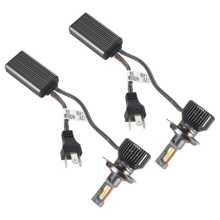 K11 一對裝 H4 12V / 75W / 6000K / 9000LM 車載LED大燈
