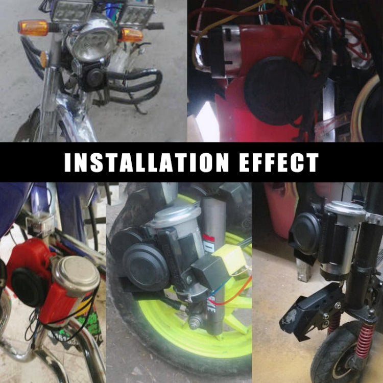 WUPP CS-381 12V 摩托車一體式電動氣泵喇叭繼電器