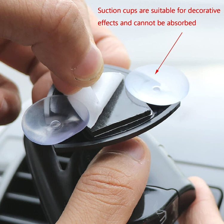 LC35 車載指南針 汽車擺件 帶吸盤&膠貼