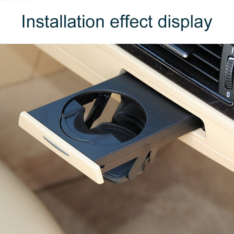 適用於寶馬 3系 E90 左駕 汽車儀錶台右邊水杯架