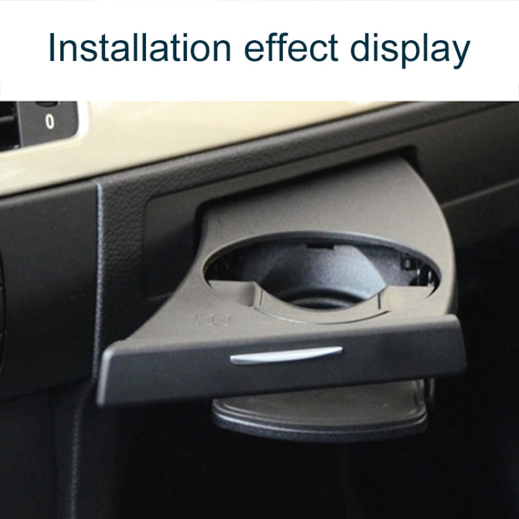 適用於寶馬 3系 E90 左駕 汽車儀錶台左邊水杯架 5141 9173 463