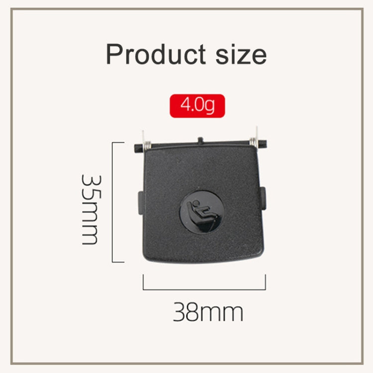 適用於寶馬 3系 E92 汽車兒童安全座椅蓋板 Isofix蓋子