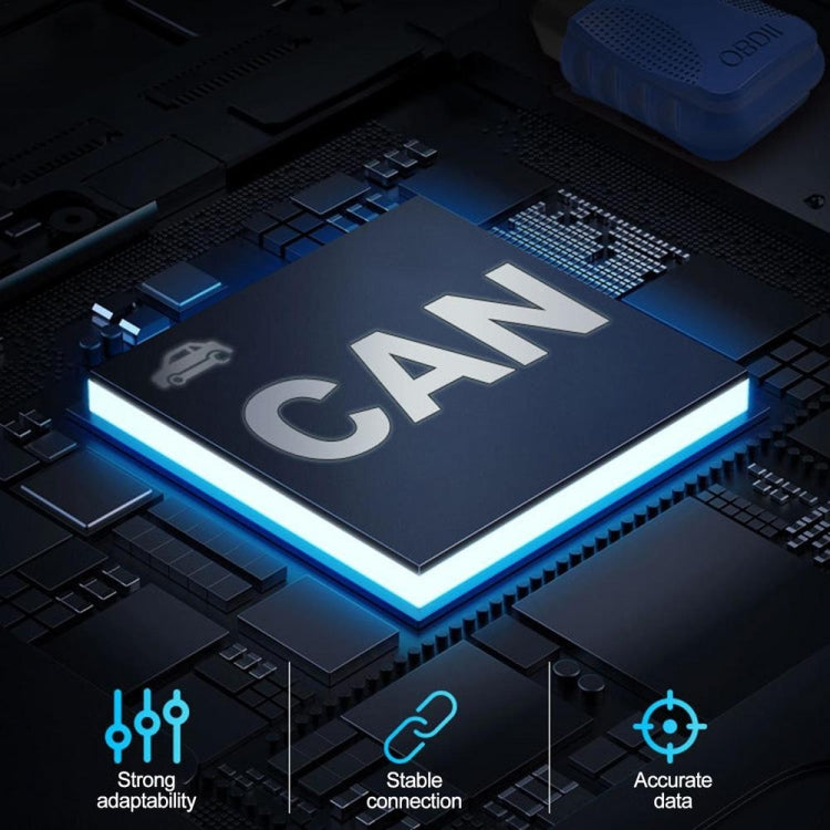 V30 12V 汽車OBD2 ELM327藍牙連接故障診斷儀