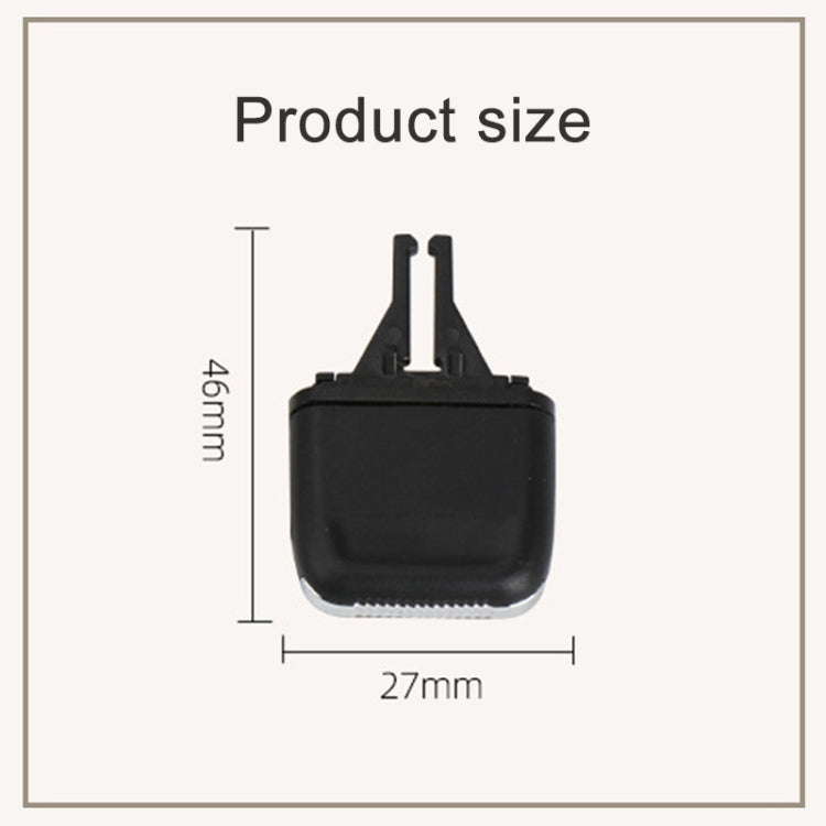 適用於保時捷 Boxster 左駕 汽車空調出風口撥片 98155214202