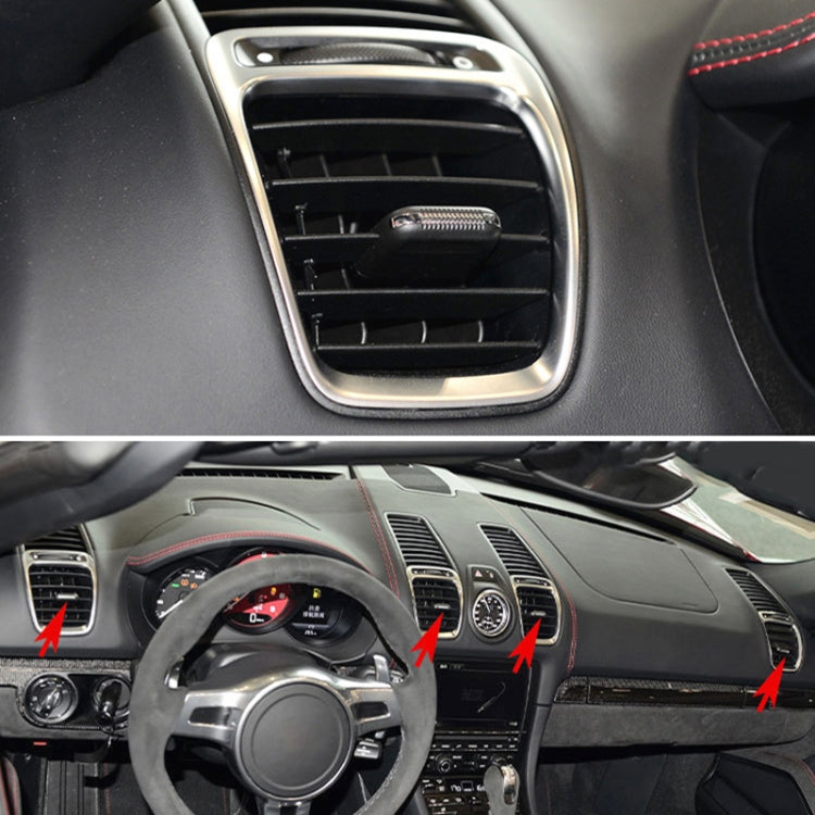 適用於保時捷 Boxster 左駕 汽車空調出風口撥片 98155214202