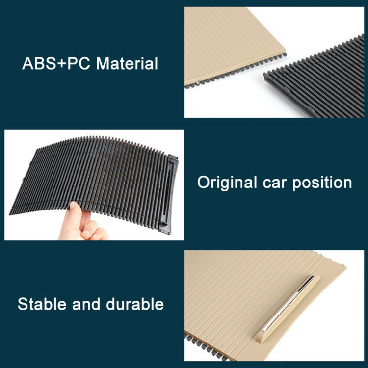 適用於 別克君越 2009-2012 左駕 汽車中控台水杯架蓋板 9067269