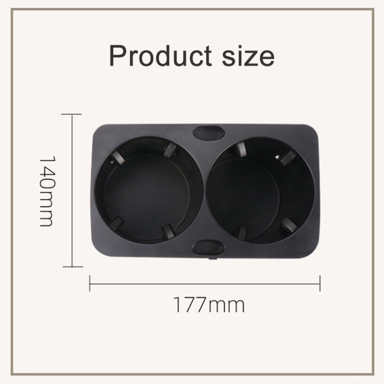 適用於老款大眾邁騰B6B7 汽車水杯架內膽 左駕