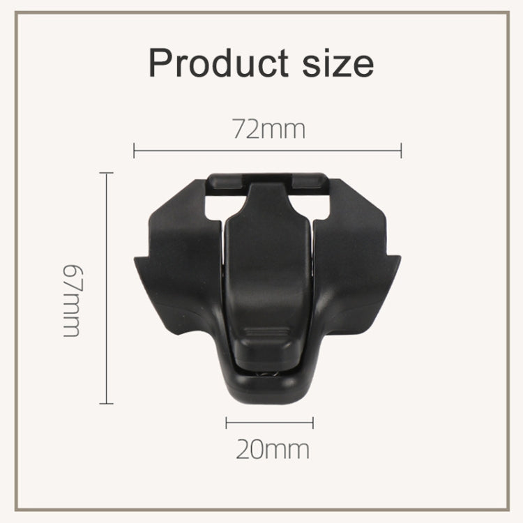 適用於路虎神行者2天窗遮陽簾固定扣天窗窗帘卡扣 左駕