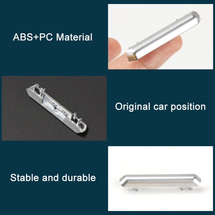 適用於路虎攬勝極光12-19年 空調風口調節電鍍條亮條